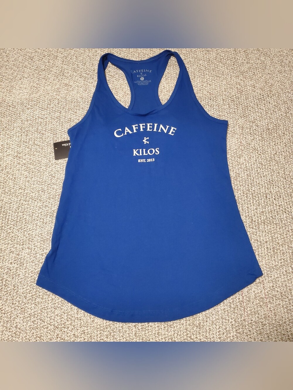 Women's Blue Racerback Tank